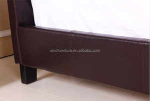 Muebles <span class=keywords><strong>de</strong></span> Dormitorio <span class=keywords><strong>de</strong></span> Estilo REINO UNIDO Negro Cuero <span class=keywords><strong>de</strong></span> LA PU Cama <span class=keywords><strong>de</strong></span> <span class=keywords><strong>Matrimonio</strong></span> King Size Queen - Product Image 4