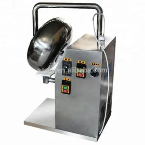 BY-600 Stainless Steel Food Processing Machine Nut Chocolate Icing Machine Polishing Machine