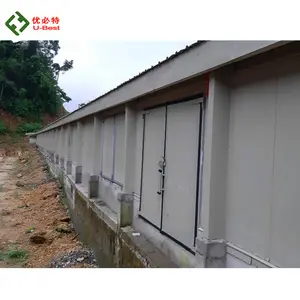 China Steel Structure Design Poultry Farm Building Controlled Chicken Prefab House