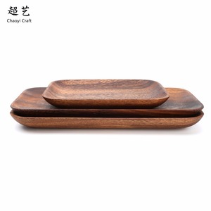 Plato cuadrado de <span class=keywords><strong>madera</strong></span> de haya, plato de <span class=keywords><strong>madera</strong></span> de 16,5 cm - Product Image 2