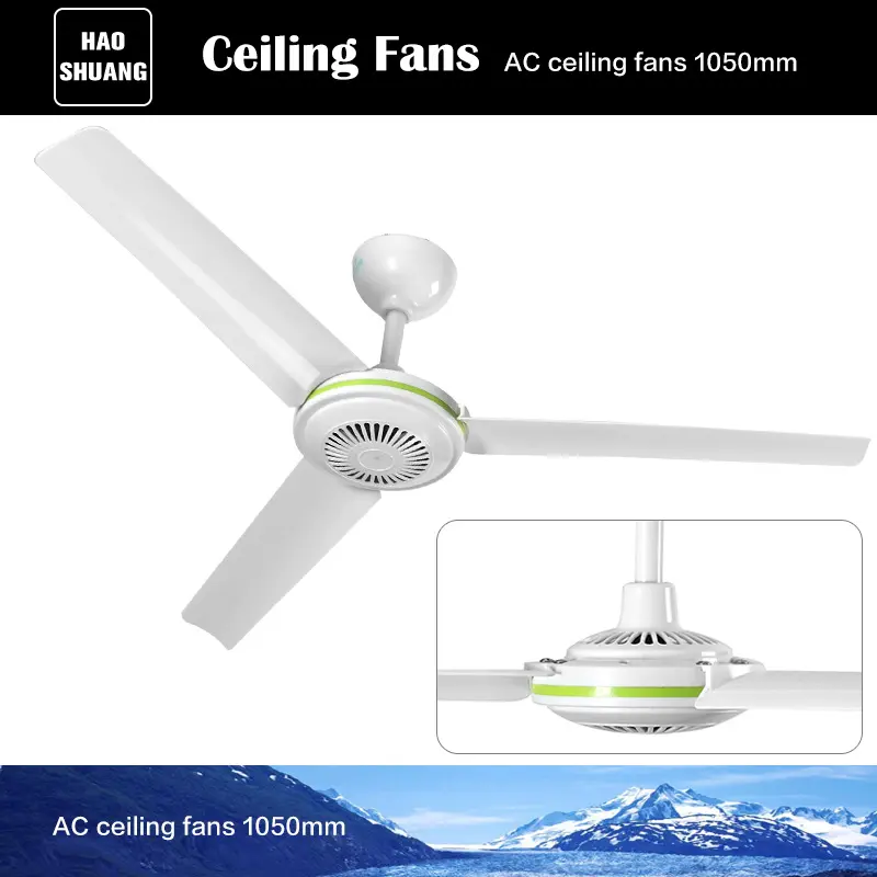 1050Mm 42 Inch Micro Trang Trí Cảng Breeze Quạt Trần Làm Mát Với Ba Lưỡi Cho Phòng