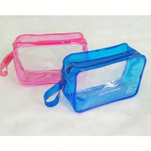 Sacs à main transparents approuvés pour les stades, sacs à main en plastique transparent, sacs à main pour femmes, cosmétiques pour le bain et le corps, trousse de maquillage avec poignée - Product Image 4