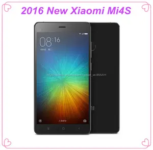 2016 Original Mi4s mobile phone Xiaomi 64 bits FDD LTE 4G de identificación por huellas dactilares 3GB Ram 64 GB ROM smart phone - Product Image 1