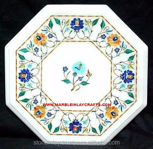 White Marble <b>Table</b> Home <b>Decoration</b> <b>Top</b> - Product Image 1