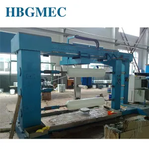 Continuous FRP filament winding machine for oil pipe