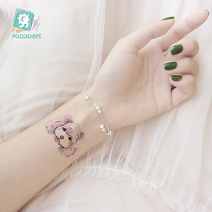 16 Hojas de <span class=keywords><strong>Tatuajes</strong></span> <span class=keywords><strong>Temporales</strong></span> Impermeables Variados, Diseño de Gato de Dibujos Animados, Tatuaje Adhesivo <span class=keywords><strong>para</strong></span> Mujer, Arte Corporal Sexy <span class=keywords><strong>para</strong></span> Brazo y <span class=keywords><strong>Cuello</strong></span>. - Product Image 5