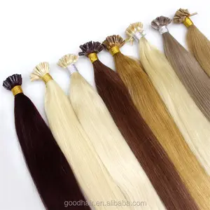 Extensiones de cabello con punta en u, suministro de belleza sally, extensión de cabello con queratina, venta al por mayor