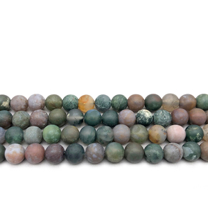 Perles rondes en <span class=keywords><strong>agate</strong></span> <span class=keywords><strong>indienne</strong></span> pour la fabrication de bijoux, pierres précieuses naturelles, 4mm, 6mm, 8mm, 10mm, 12mm, <span class=keywords><strong>agate</strong></span>, mat et givré, AB1571 - Product Image 4