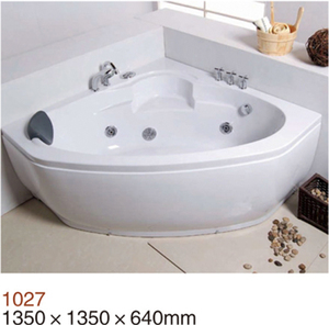Vasca da Bagno Angolare Cinese Jacuzzi per 2 Persone con Getti Massaggianti Sexy - Product Image 3