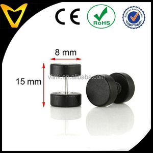 8 خشب فاخر ، مقابس أذن مزيفة ، مقابس الأذن الوهمية ، مسمار مسمار مسمار - Product Image 4