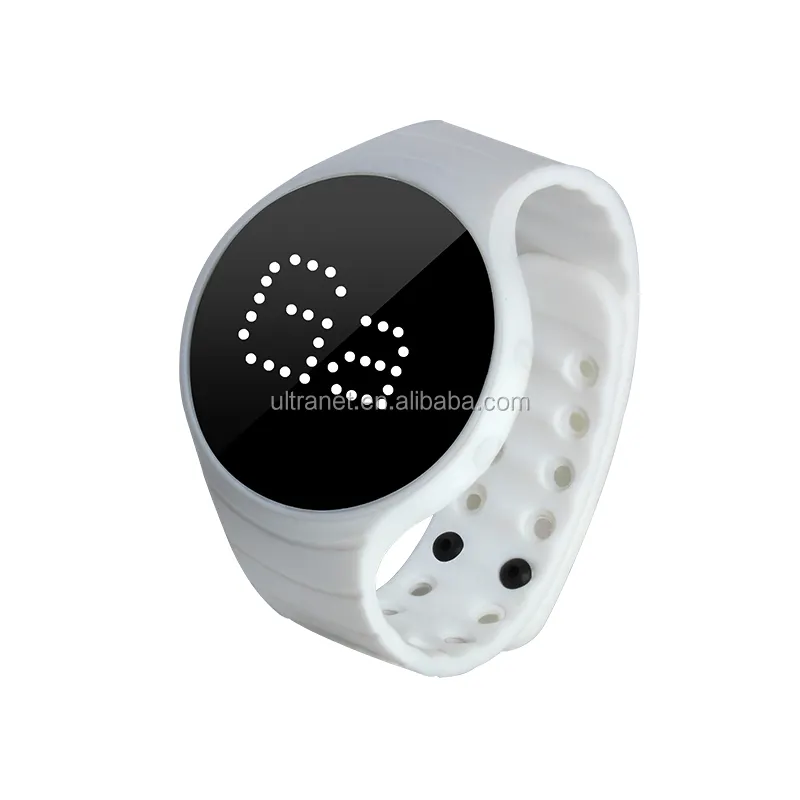 smart bracelet silicone digital led stopwatch timer gym fitness tracker wrist band