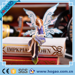 Délicat Violet Peint Résine Fée Figurines Gros Pour Jardins Don Et La <span class=keywords><strong>Création</strong></span> - Product Image 2