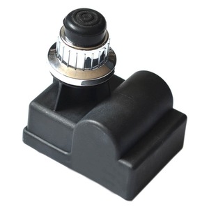 14451 Pulsante di Ricambio Universale Elettrico Nero <span class=keywords><strong>in</strong></span> <span class=keywords><strong>Plastica</strong></span> Impermeabile Resistente al Calore e alla Corrosione per Barbecue a Gas - Product Image 2