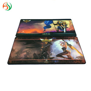 Tapis de souris de jeu personnalisé en gros, imperméable, antidérapant, avec bord cousu, parfait pour un <span class=keywords><strong>cadeau</strong></span> de joueur - Product Image 1