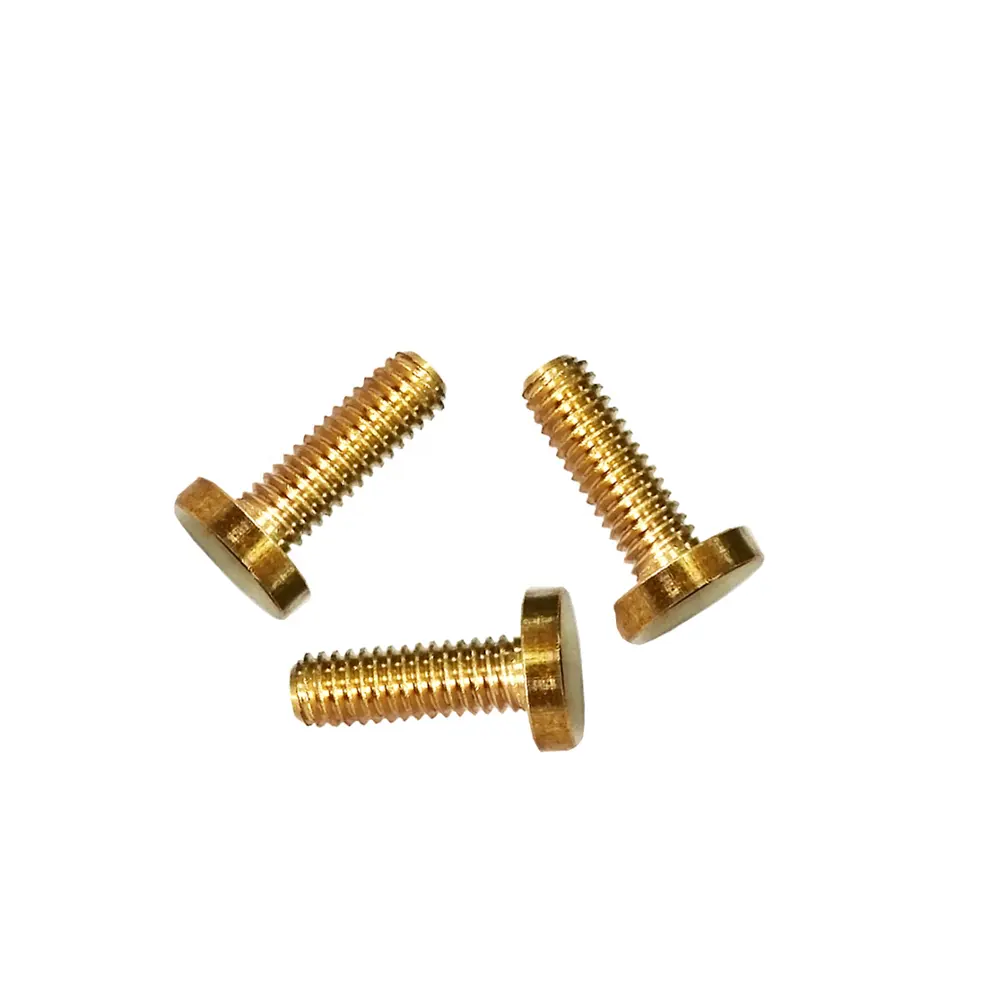 Manufacturer Of Hardware Fasteners Supply Brass Thumb Screw For Furniture In Dalang Dongguan