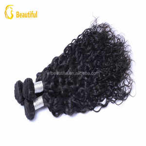 Popular pelo virginal natural, ningún enredo vertiendo libremente ondulado mayorista pelo indio de la onda natural - Product Image 5