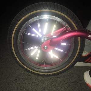 Réflecteurs de rayons de jante de vélo, haute visibilité, brillent dans l'obscurité, couleur argent, pour jantes de bicyclette, - Product Image 6