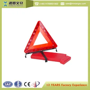 Low price high visibility reflective safety triangle hot sales safety reflector warning triangle
