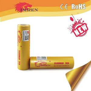 Imren 18650 3500 مللي أمبير 30a بطارية خلية البطارية 18650 بطارية 3.7 فولت lcr 18650 35E الأبعاد - Product Image 2