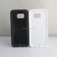 Rainure Pour Galaxy S7 Bord Étui Arrière de Téléphone Portable TPU 360 En Cuir Résistant Aux Chocs