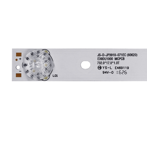 Chất lượng tốt nhôm LED TV dải đèn nền với SMD2835 JS-D-JP3910-071EC(60620) e39du1000 mcpcb - Product Image 2