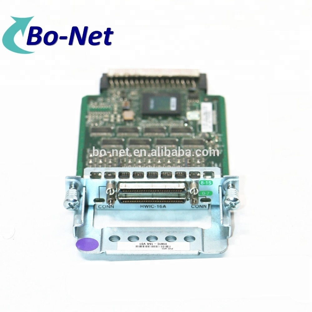 Асинхронный порт Cisco HWIC-16A порт Ethernet карты для 2811 2821 2851 маршрутизаторов