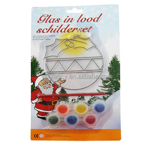 OEM vidro <span class=keywords><strong>suncatchers</strong></span> para crianças natal pintura suncatcher plástico atacado - Product Image 2