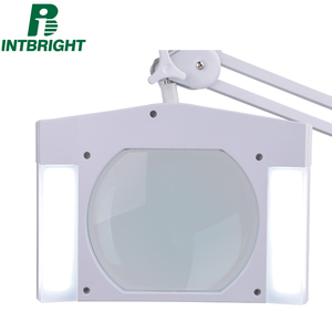 Cinq foots floor stand gradation de lumière <span class=keywords><strong>loupe</strong></span> de lecture <span class=keywords><strong>loupe</strong></span> <span class=keywords><strong>loupe</strong></span> lampe de bureau rechargeable led lampe <span class=keywords><strong>loupe</strong></span> - Product Image 2