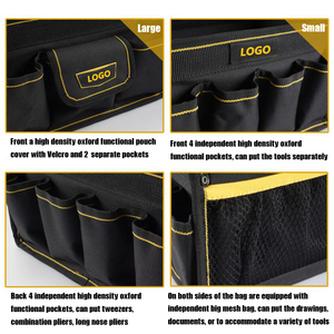 <span class=keywords><strong>Sac</strong></span> <span class=keywords><strong>à</strong></span> <span class=keywords><strong>outils</strong></span> de lavage de voiture ouvert de qualité supérieure, robuste, pour électricien, OEM - Product Image 6