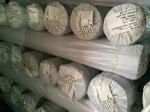 Commercio all'ingrosso 100% cotone Tessuto Mussola Organico e Naturale