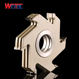 Weitol router di cnc po 'di sei lama slot groove end di fresatura per la lavorazione del legno