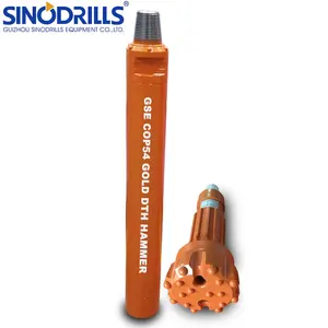 Sinodrills đa chức năng xuống các lỗ khai thác mỏ công cụ khoan đá cop54 cop 54 Vàng DTH búa và bit với ql50 QL 50 Shank