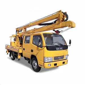 Dongfeng Howo truck 4x2 6x4 12m 23m high lifting aerial working platform truck