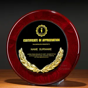 New Design Decoration Printed Wooden Plaque Award For Ceremony Souvenirs Plaque