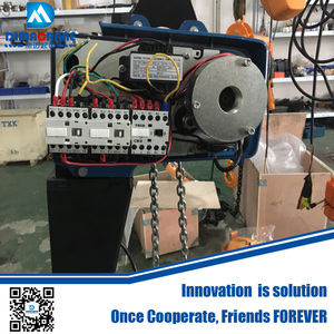 250 Kg 500 Kg 1 T 2 Ton Jenis Perjalanan Listrik Gaya Eropa Kerekan Rantai Listrik Di Bengkel Pabrik - Product Image 6