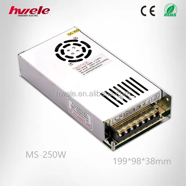 Smps MS-250W SMPS SGS CE ROHS TUV KC CCC Certification