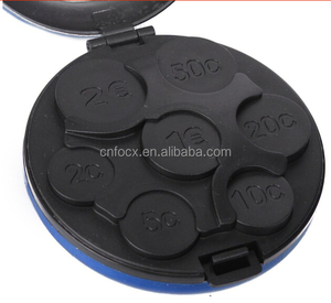ラウンドユーロコインディスペンサー/コイン財布ウォレットホルダー/ポケットコインホルダー - Product Image 6