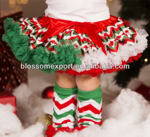 <span class=keywords><strong>Jupe</strong></span> <span class=keywords><strong>tutu</strong></span> en tulle moelleux en mousseline de soie pour enfants de Noël, <span class=keywords><strong>jupe</strong></span> <span class=keywords><strong>tutu</strong></span> rouge pour bébé fille avec bordure en ruban vert - Product Image 3