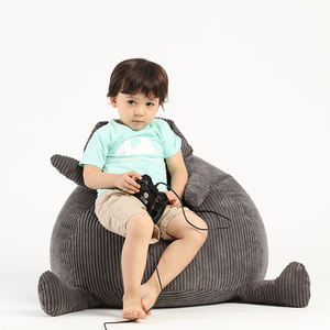 غرفة المعيشة الحديثة الفيل حيوان لطيف نموذج تخزين الفول حقيبة الطفل مخصص بالجملة حقيبة الفول المتسكع - Product Image 2