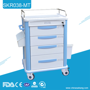 SKR038-MT <span class=keywords><strong>Chariot</strong></span> mobile de soins infirmiers <span class=keywords><strong>d</strong></span>'ABS simple <span class=keywords><strong>d</strong></span>'hôpital - Product Image 1