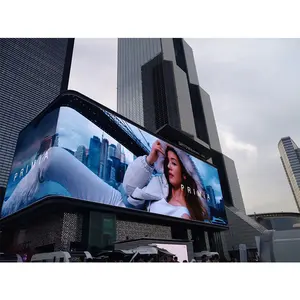 High brightness good price China manufacturer outdoor p6 full color led display screen advertising led video wall billboard