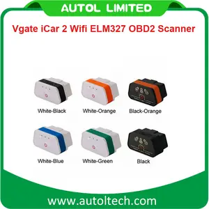 100% Orijinal Vgate WiFi iCar 2 OBDII ELM327 iCar2 wifi IOS iPhone iPad için Vgate OBD2 ELM 327 teşhis arayüz Android