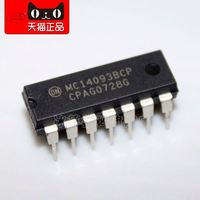 DIP-14 MC14093B 4093 original auténtico. BZSM3 componente electrónico nuevo IC MC14093BCP