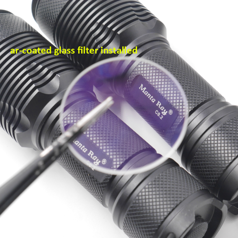 Manta Ray C8.2 Rechargeable LED Torch 2600lm, IP65 Aluminum