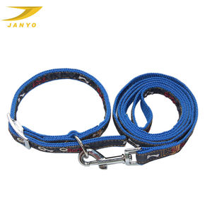 Correa de collares de lona de punto de aguja para perro, correas de collares de moda - Product Image 2