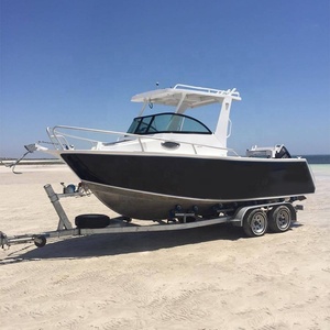 Barco de Lujo para Pesca, Crucero con Camarote de 23 pies, Barco de Aluminio en Venta - Product Image 1