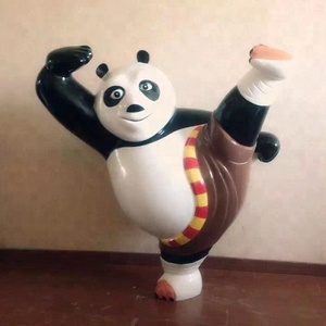 Mignon en fiber de verre vie taille animal panda modèle pour <span class=keywords><strong>vente</strong></span> - Product Image 6