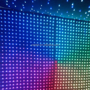 2015 led caliente video tela/led cortina de tela de novia cortina de luz led estrella de tela led estrella cortina de telón - Product Image 1