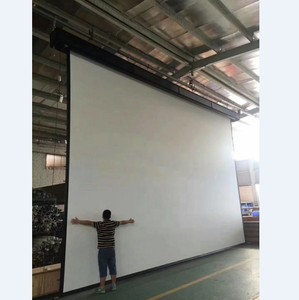 จอโปรเจคเตอร์แบบมอเตอร์ 120 นิ้ว ระบบตึงผ้าอัตโนมัติ อัตราส่วนภาพ 16:9 สำหรับโฮมเธียเตอร์ รองรับ 3D - Product Image 3