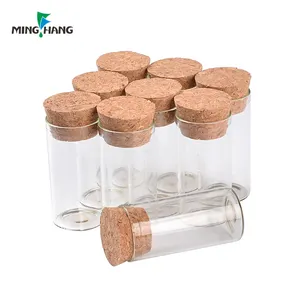 customized samples glass test time measure glass drink 30ml pipette measuring bottle tube with cork